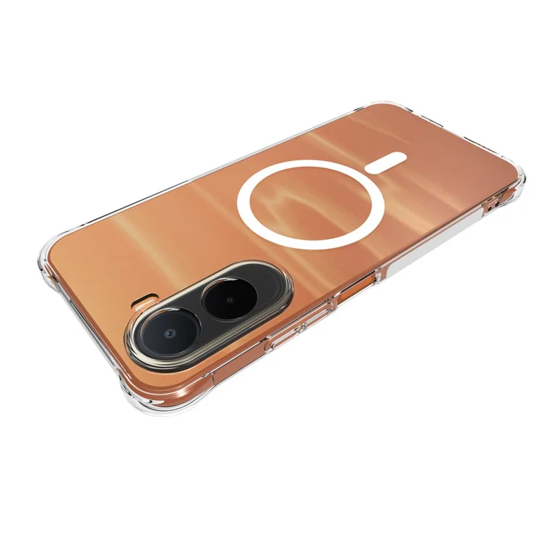 Bulk Purchasing for Xiaomi Poco C85x 5G / Redmi A7 Pro 4G (171.56mm) Magnetic Case TPU Anti-drop Phone Back Cover - Transparent