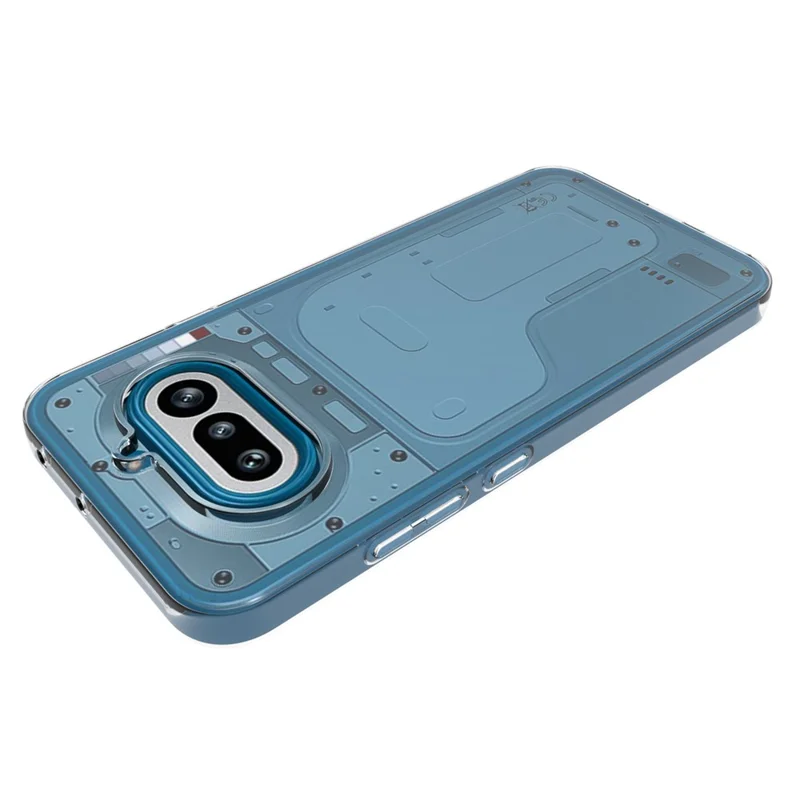 Cover per Nothing Phone (4a) Trasparente in TPU Resistente alle Macchie d'Acqua - Posteriore
