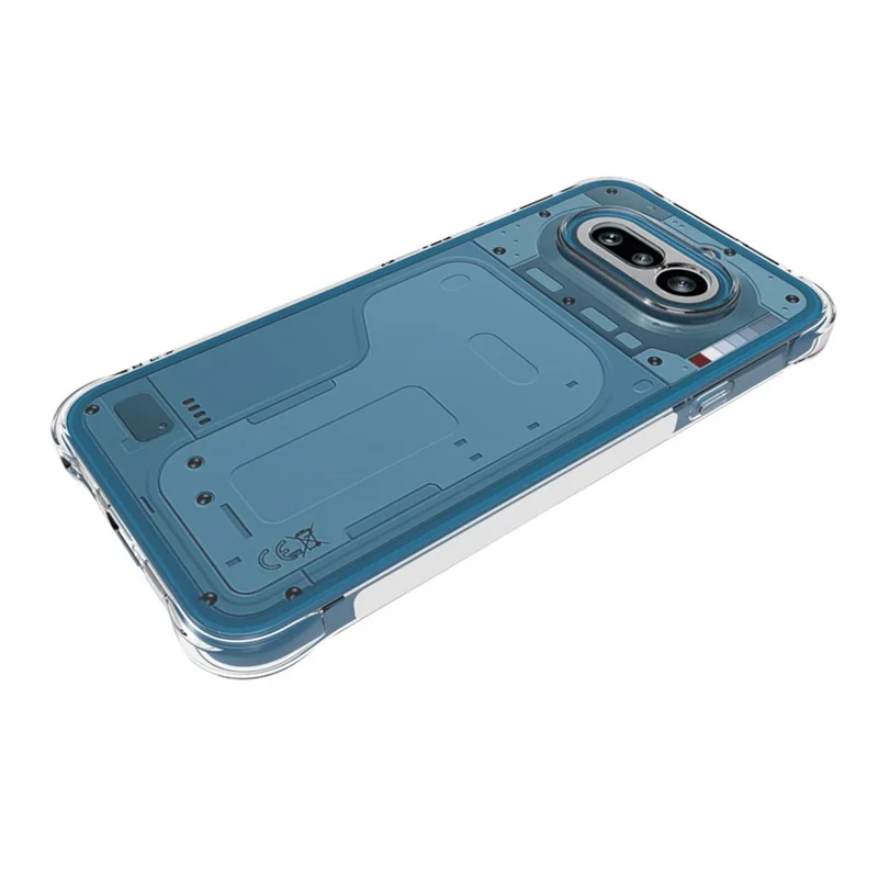 Funda TPU para Nothing Phone (4a), funda antideslizante y antiimpactos para teléfono - transparente