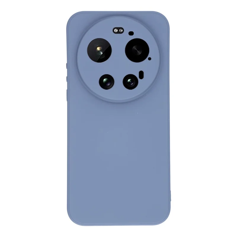 For Xiaomi 17 Ultra 5G Case TPU Back Soft Anti-Scratch Fiber Lining Phone Cover - Lavender Grey