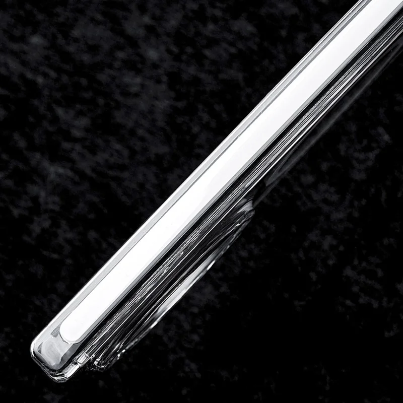 For Oppo Find N6 5G Magnetic Case Single Axis Hinge UV Coating PC Phone Cover - Transparent