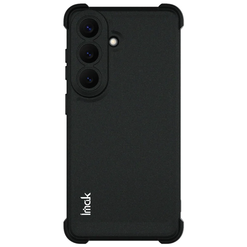 IMAK For Samsung Galaxy S26 Case TPU Phone Cover Airbag Shockproof Protection - Matte Black