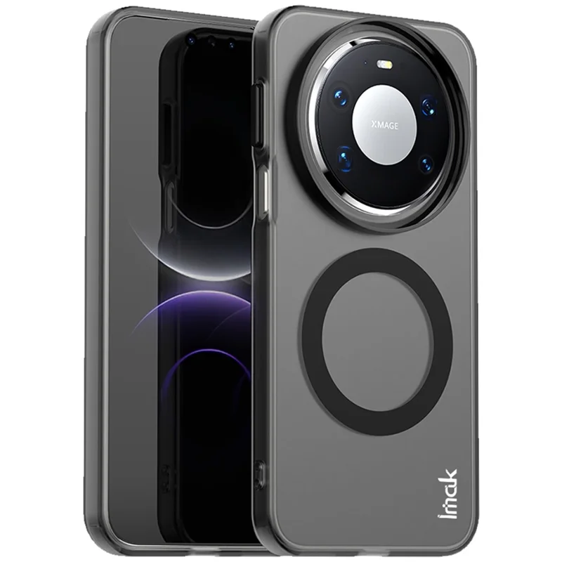 Futera magnetyczna IMAK do Huawei Mate 80 / Mate 80 Pro, pokrywa tylna PC + TPU – Czarny