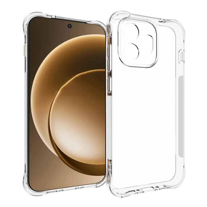 For OnePlus 15T 5G TPU Case Non Slip Anti Drop Phone Cover - Transparent