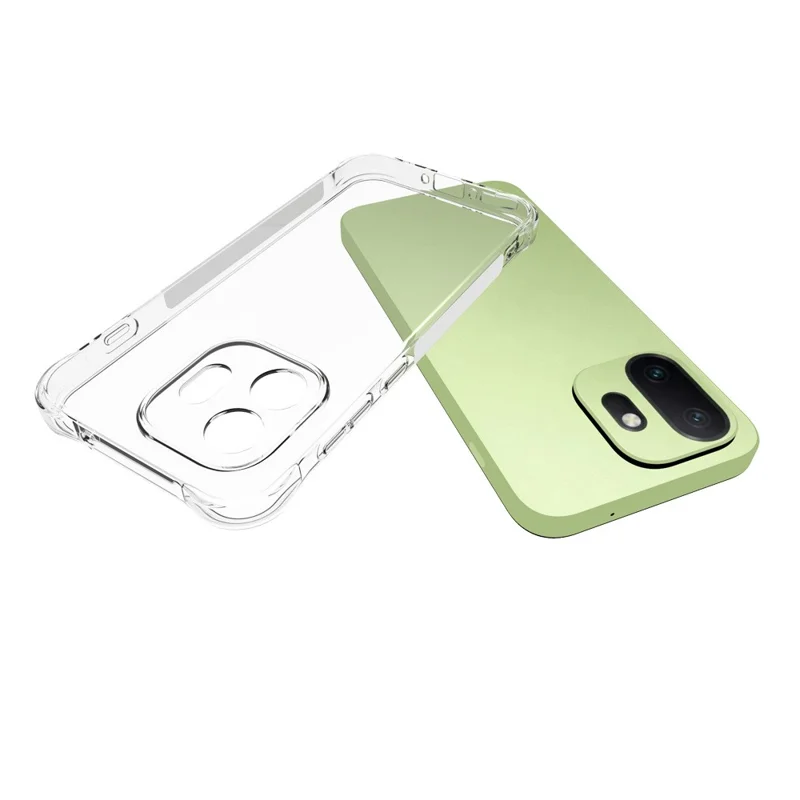 For OnePlus 15T 5G TPU Case Non Slip Anti Drop Phone Cover - Transparent
