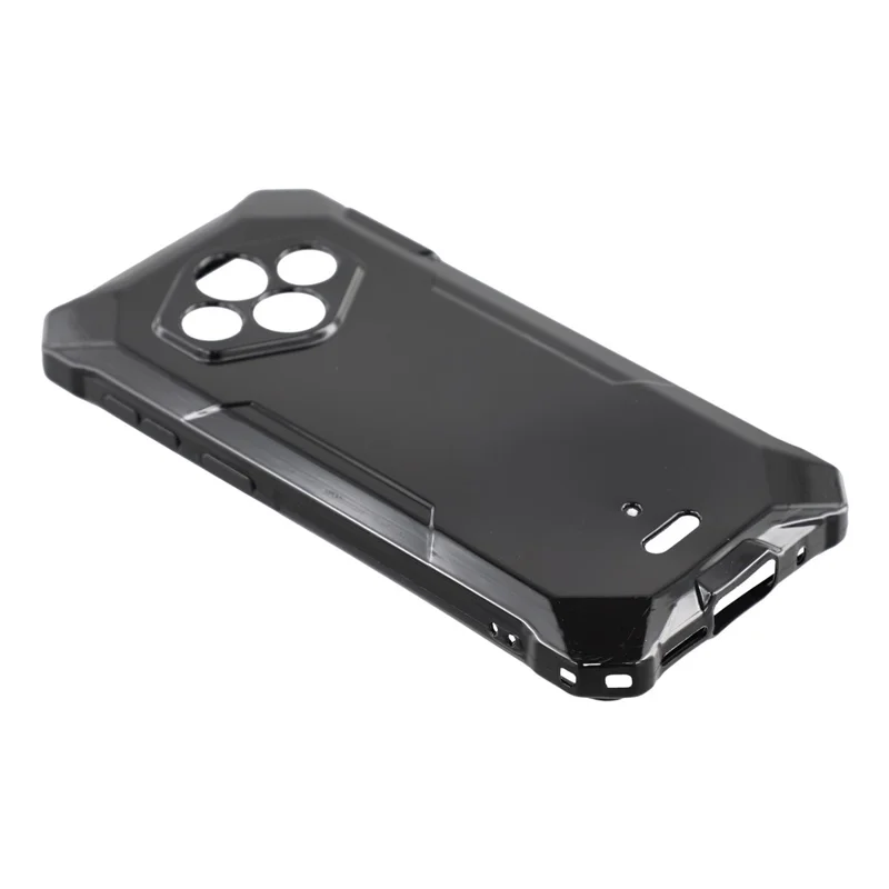 For Ulefone RugKing 3 Pro Case Soft TPU Drop Protection Phone Cover - Black