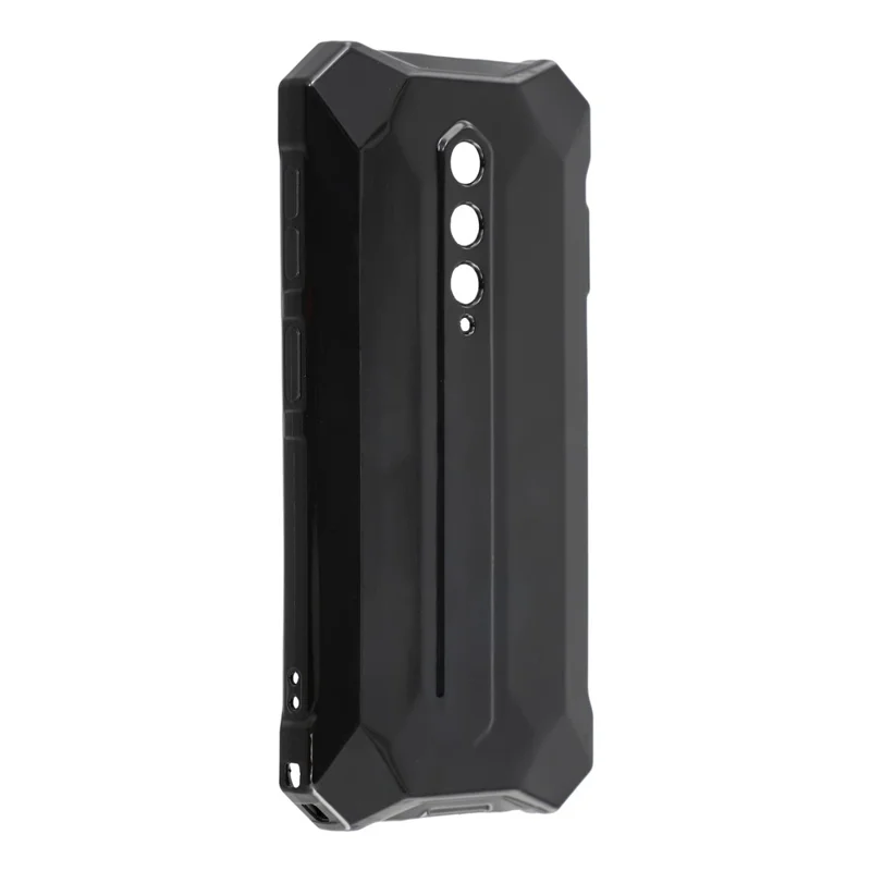 غطاء لهاتف Ulefone RugKing 2 Pro من مادة TPU لينة مقاوم للسقوط - أسود