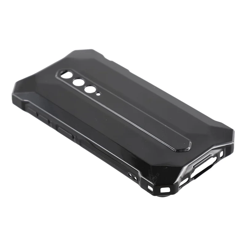 غطاء لهاتف Ulefone RugKing 2 Pro من مادة TPU لينة مقاوم للسقوط - أسود