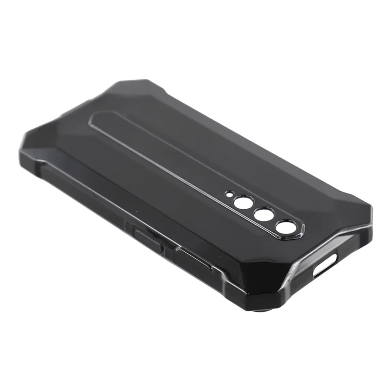 غطاء لهاتف Ulefone RugKing 2 Pro من مادة TPU لينة مقاوم للسقوط - أسود