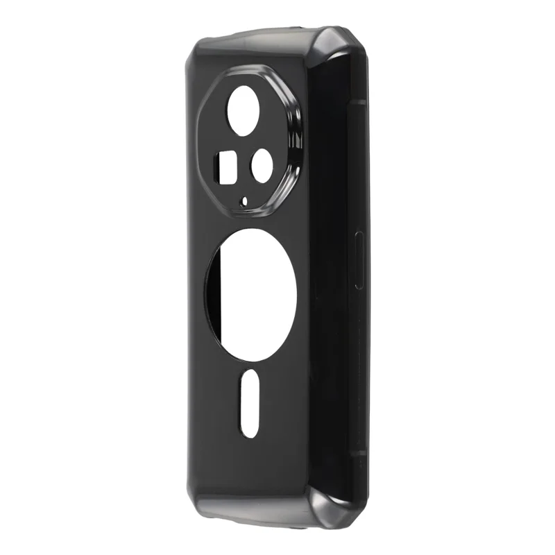 Für Doogee Fire 7 Pro / Doogee Fire 5 Ultra Tasche Weiche TPU Stoßfestschutz-Handyhülle - Schwarz