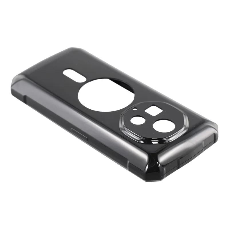 Für Doogee Fire 7 Pro / Doogee Fire 5 Ultra Tasche Weiche TPU Stoßfestschutz-Handyhülle - Schwarz