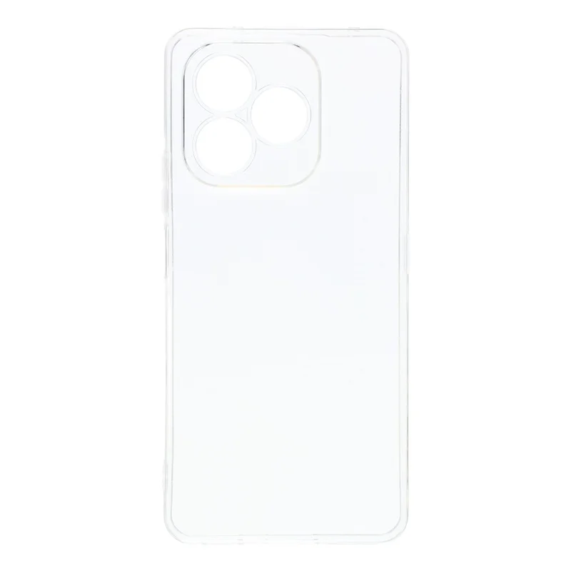 För Honor X8d 4G bakdäck ultratunt flexibelt TPU klart mobilskal - Transparent