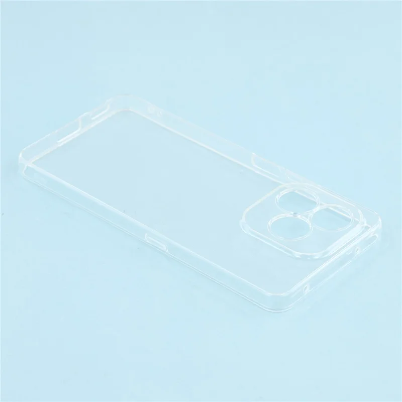För Honor X8d 4G bakdäck ultratunt flexibelt TPU klart mobilskal - Transparent