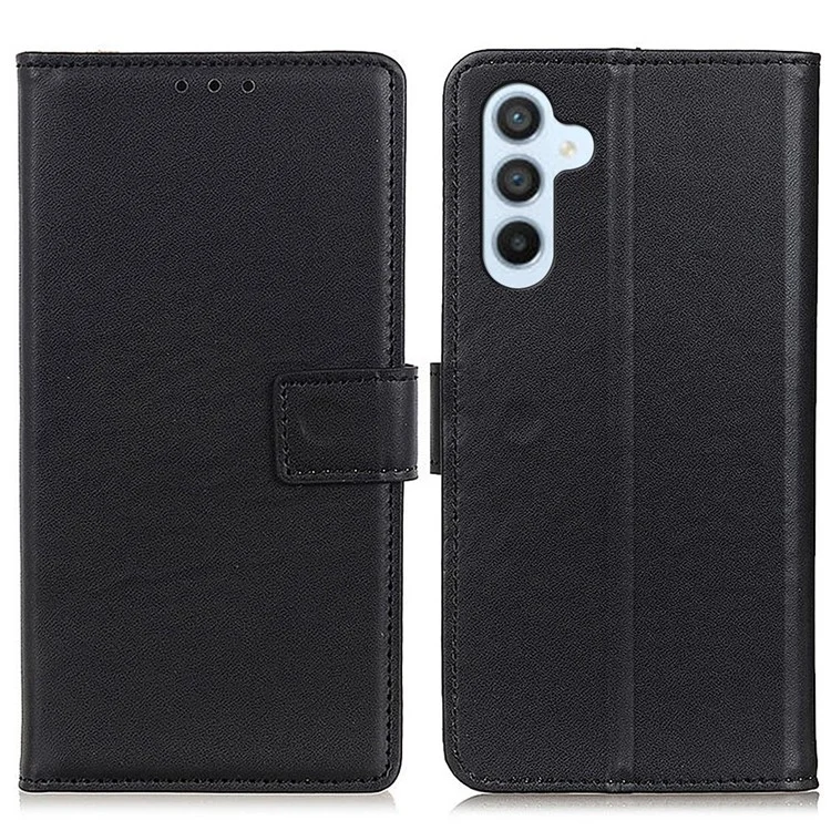 Per Samsung Galaxy A54 5G Bump Proof PU Leather Case Full Protection Stand Wallet Folio Flip Phone Cover - Nero