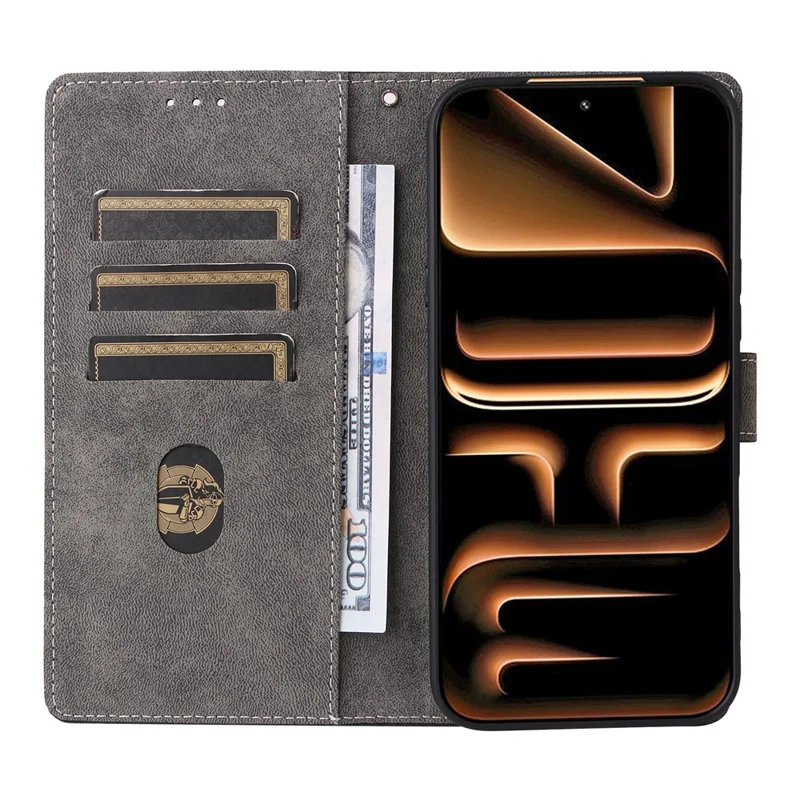 For Infinix Note 60 5G / 60 Pro 5G Case Wallet RFID Blocking PU Leather Phone Cover Stand with Strap - Black