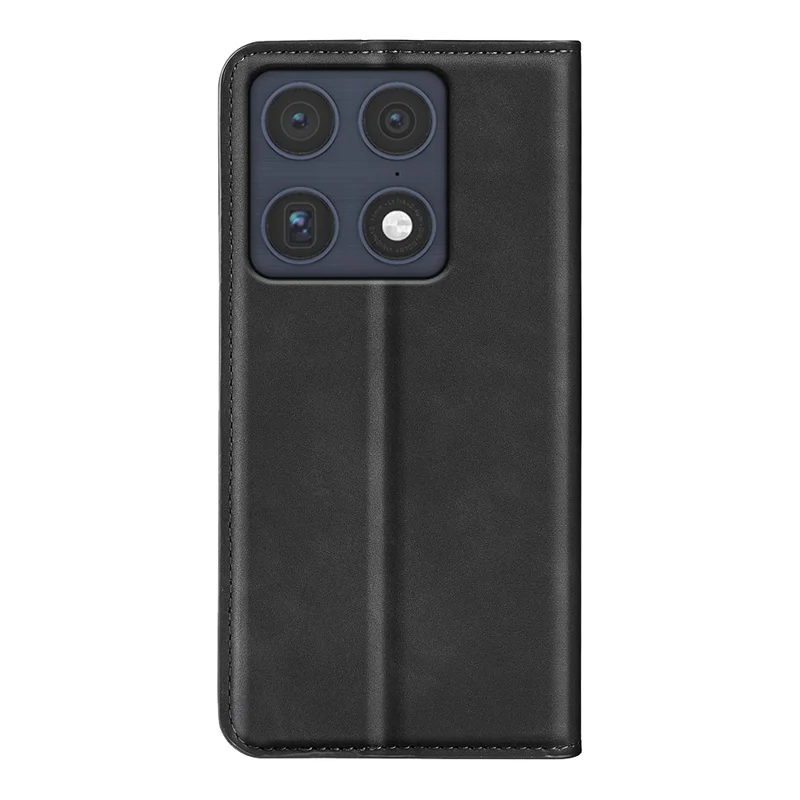 For Motorola Signature 5G / Moto X70 Air Pro 5G Case Skin Touch Leather Wallet Phone Cover - Black
