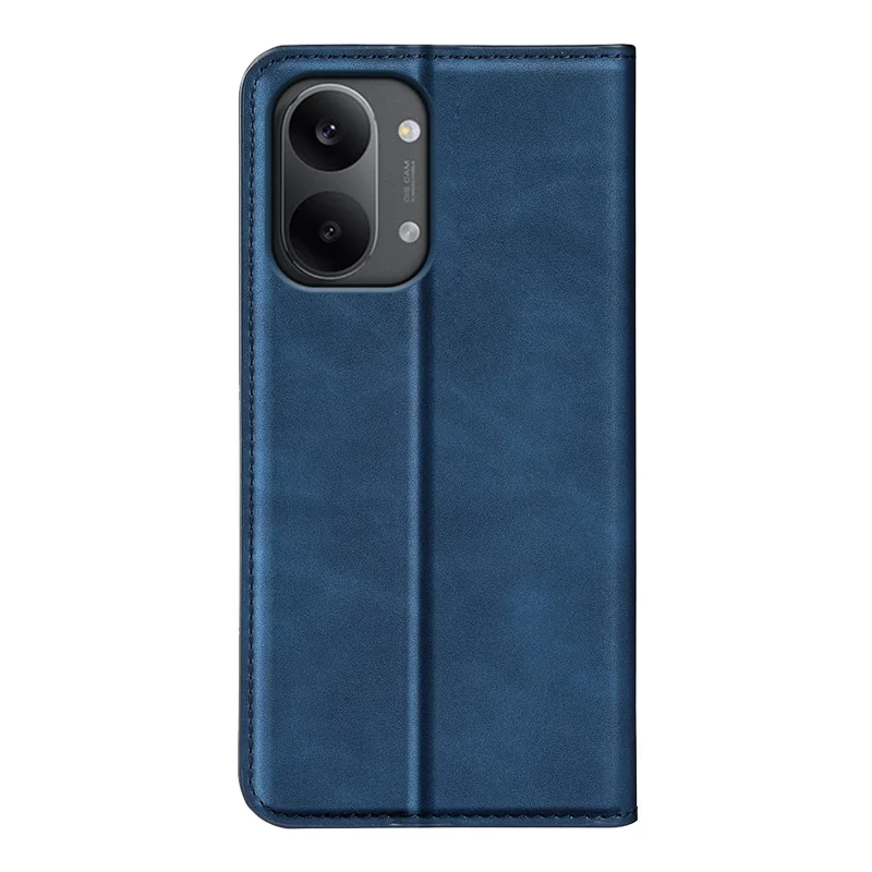 For Xiaomi Poco X8 Pro Max 5G Case Skin Touch Leather Wallet Phone Cover - Blue
