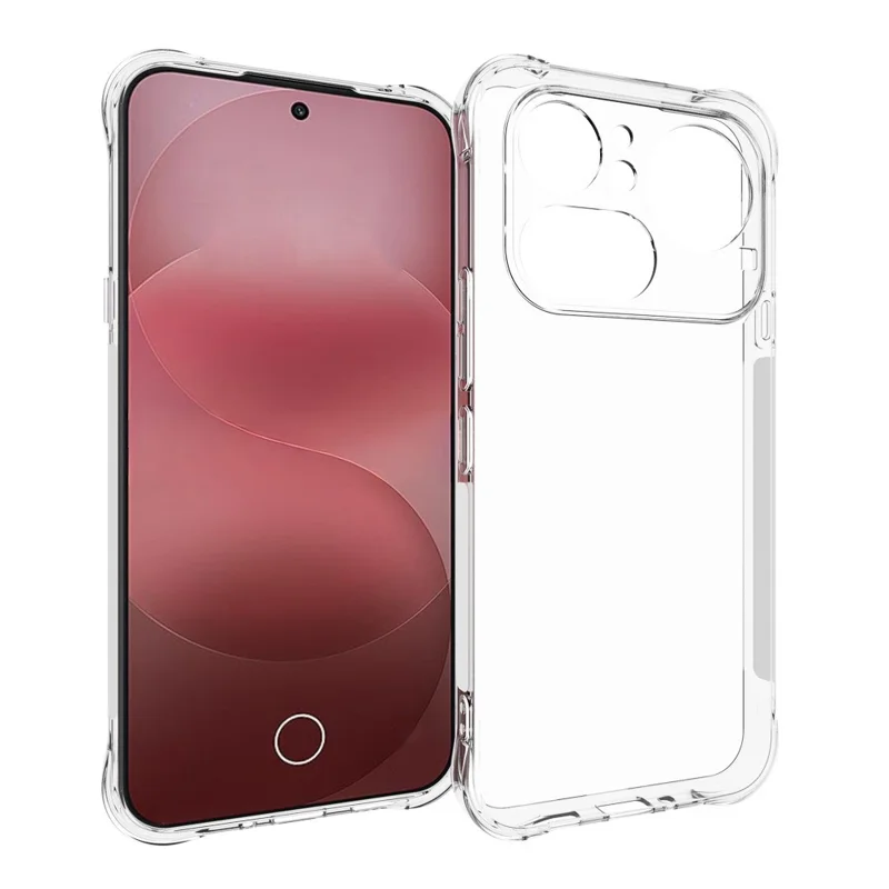 Funda TPU para Nothing Phone (4a) Pro, funda antideslizante y a prueba de caídas - Transparente