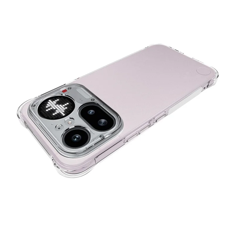 Funda TPU para Nothing Phone (4a) Pro, funda antideslizante y a prueba de caídas - Transparente