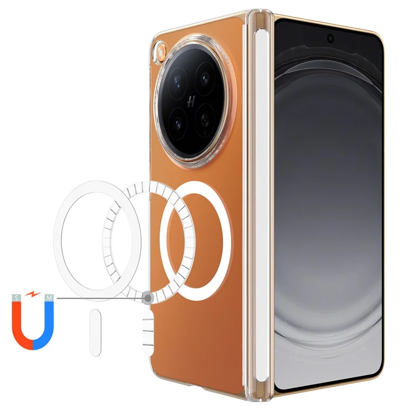 For Oppo Find N6 5G Magnetic Case Hinge Protection PC Phone Cover