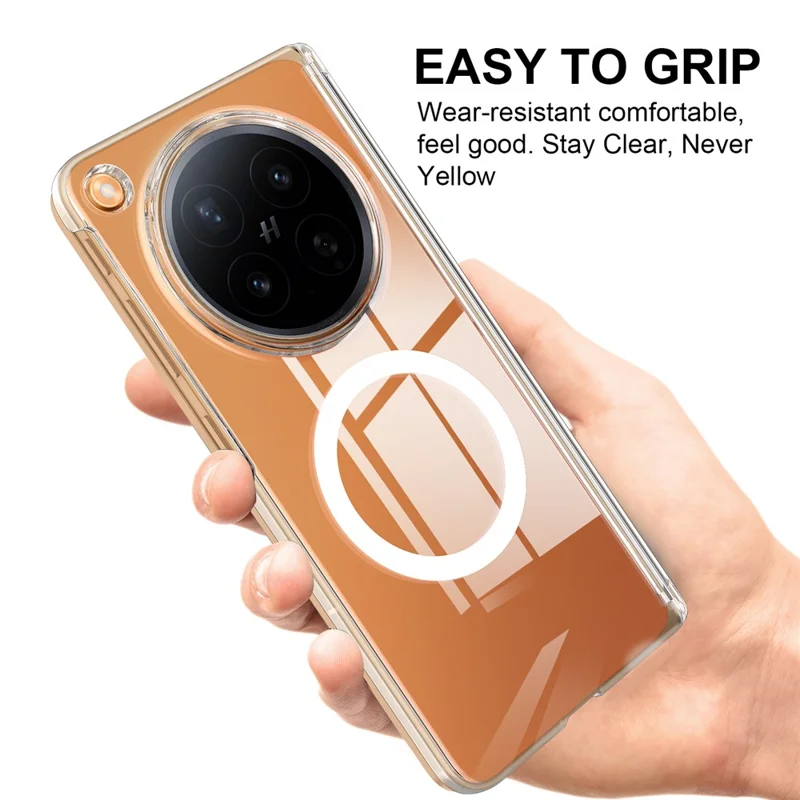 For Oppo Find N6 5G Magnetic Case Hinge Protection PC Phone Cover