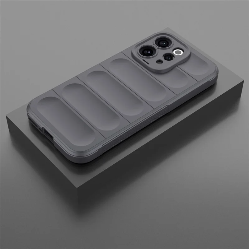 Phone Case for vivo V70 Elite 5G  /  V70 5G Anti-Drop Soft TPU Rugged Back Cover - Dark Grey