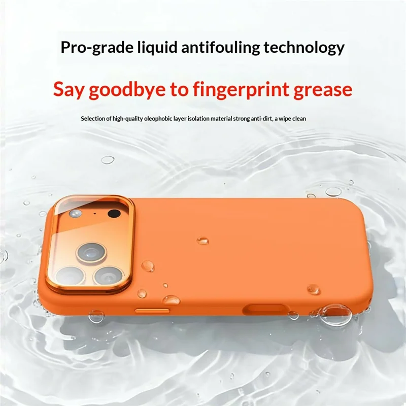 Чехол магнитный из жидкого силикона для iPhone 17 Pro с защитой экрана и объектива, подставка, чехол для мобильного телефона, совместимый с MagSafe - черный