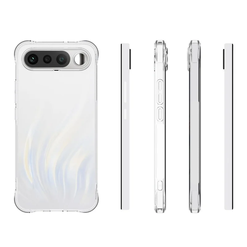 Für Realme 16 5G TPU-Hülle, rutschfeste, stoßsichere Handyhülle – Transparent