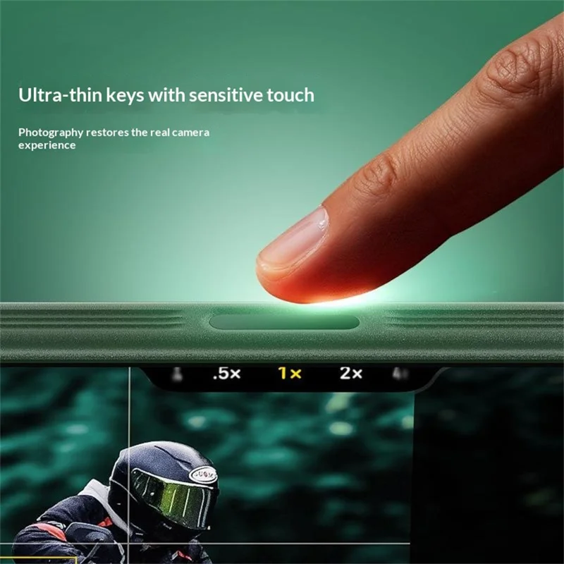 SOOPII For iPhone 16 Pro Max Magnetic Case Ultra-thin Kevlar Aramid Fiber Shockproof Protective Phone Cover