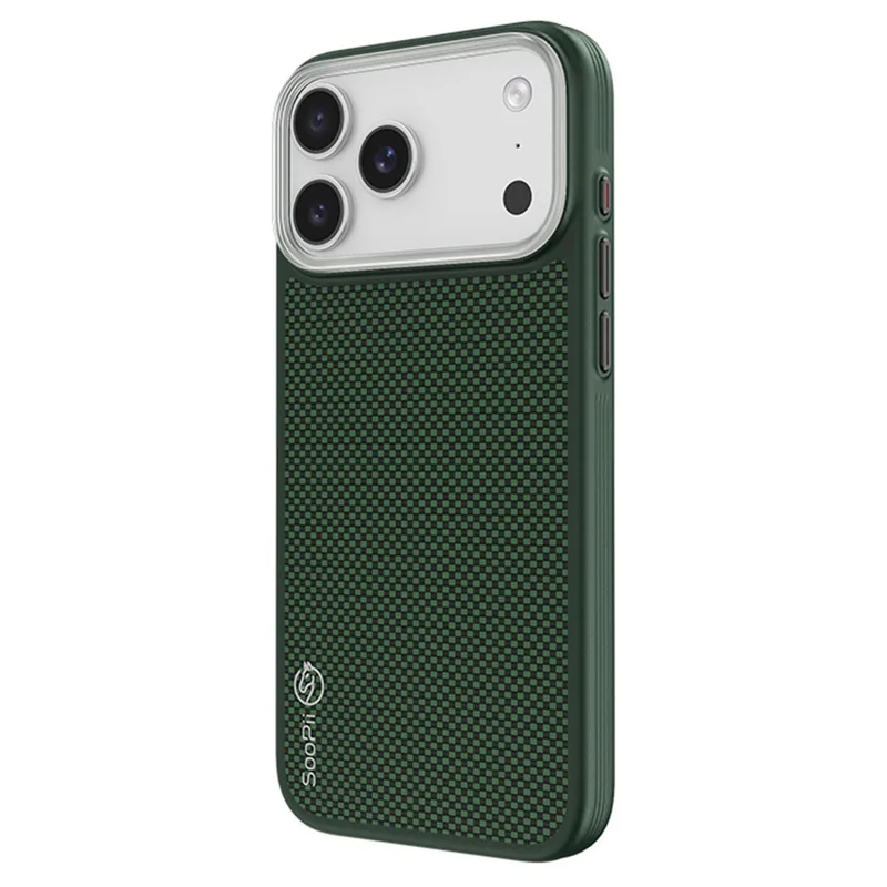 SOOPII For iPhone 17 Pro Max Magnetic Case Ultra-thin Kevlar Aramid Fiber Shockproof Protective Phone Cover