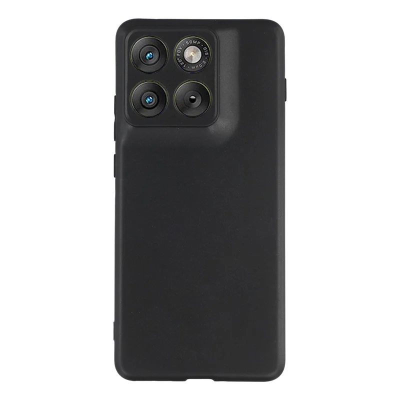 For Motorola Edge 70 5G Matte Phone Case Cell Phone Soft TPU Protective Back Cover - Black