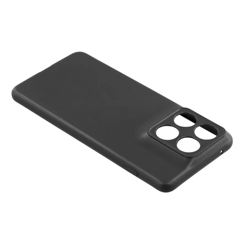 For Motorola Edge 70 5G Matte Phone Case Cell Phone Soft TPU Protective Back Cover - Black