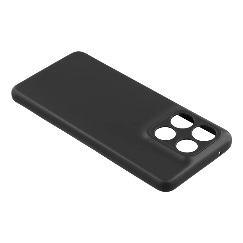 For Motorola Edge 60 Stylus 5G Matte Phone Case Cell Phone Soft TPU Protective Back Cover - Black