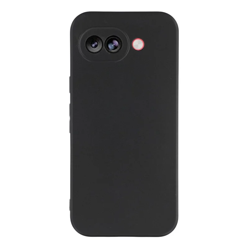 For Google Pixel 10a Matte Phone Case Cell Phone Soft TPU Protective Back Cover - Black