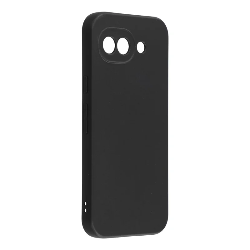 For Google Pixel 10a Matte Phone Case Cell Phone Soft TPU Protective Back Cover - Black