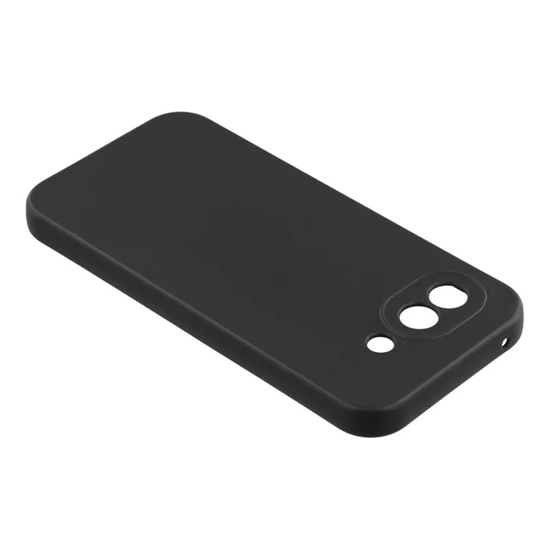 For Google Pixel 10a Matte Phone Case Cell Phone Soft TPU Protective Back Cover - Black
