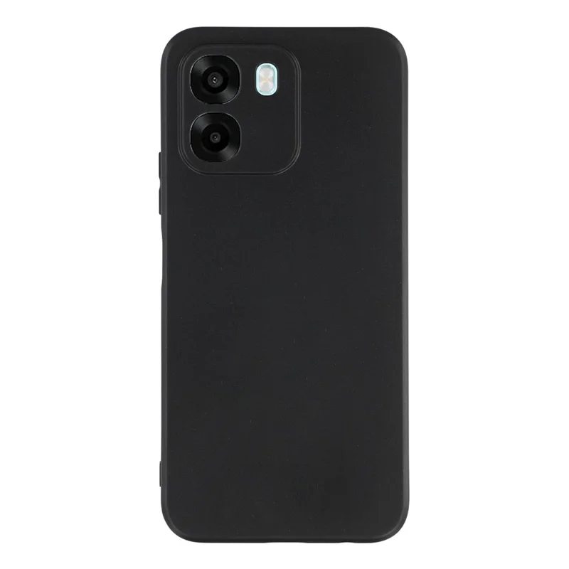 Phone Shell for Oppo A6x 4G  /  A6 4G Matte Phone Case Cell Phone Soft TPU Protective Back Cover - Black