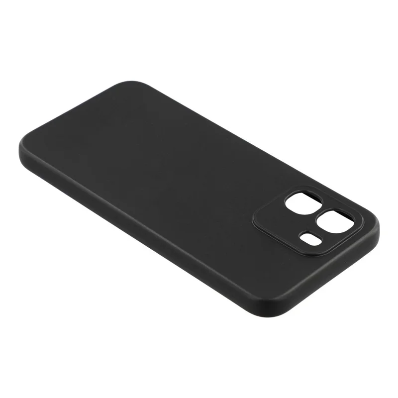 Phone Shell for Oppo A6x 4G  /  A6 4G Matte Phone Case Cell Phone Soft TPU Protective Back Cover - Black