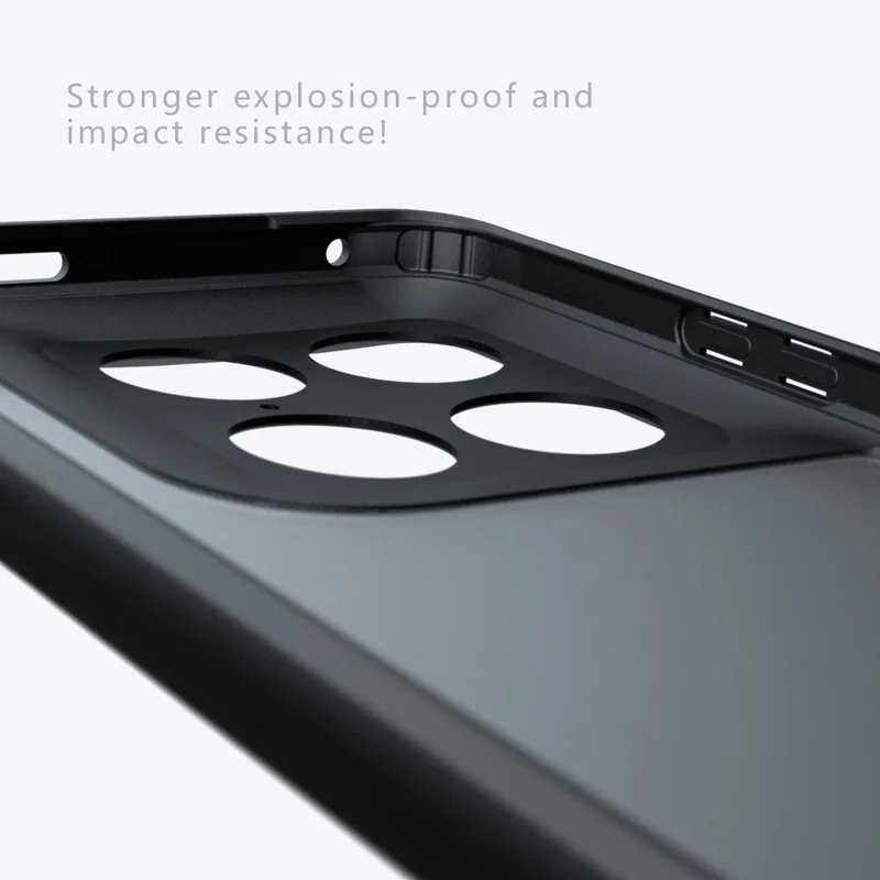 For Motorola Edge 70 Ultra 5G Case TPU + PC Shockproof Phone Cover - Transparent