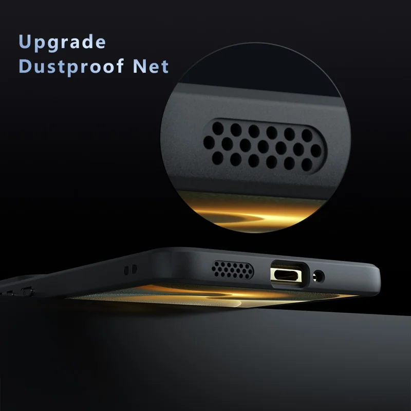 For Motorola Edge 70 Ultra 5G Magnetisk TPU + PC Skærmtilbehør med Matt Overflade - Sort