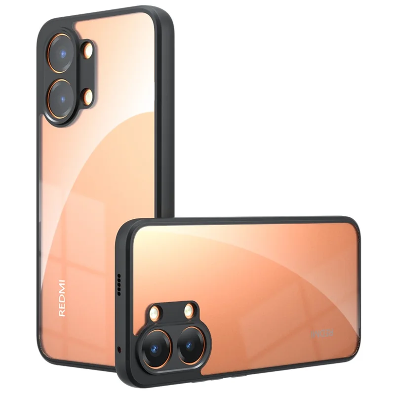 For Xiaomi Poco X8 Pro Max 5G / Redmi Turbo 5 Max 5G Case TPU + PC Shockproof Phone Cover - Transparent
