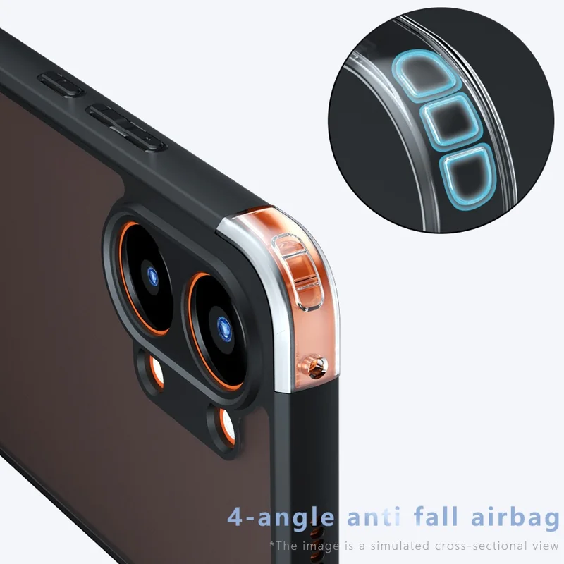 For Xiaomi Poco X8 Pro Max 5G / Redmi Turbo 5 Max 5G Case TPU + PC Shockproof Phone Cover - Transparent