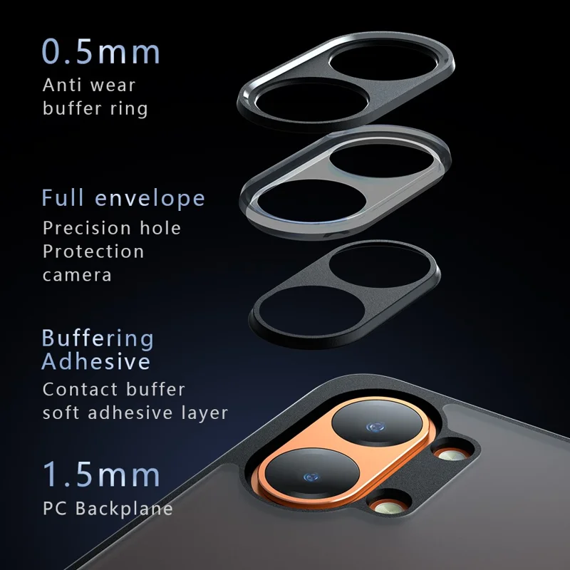 For Xiaomi Poco X8 Pro Max 5G / Redmi Turbo 5 Max 5G Case TPU + PC Shockproof Phone Cover - Transparent