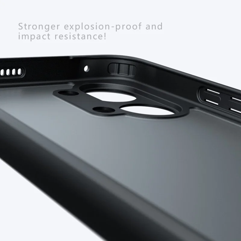 For Xiaomi Poco X8 Pro Max 5G / Redmi Turbo 5 Max 5G Case TPU + PC Shockproof Phone Cover - Transparent