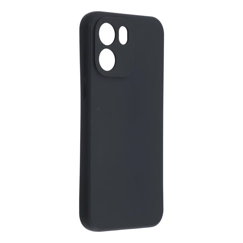 For OnePlus Turbo 6V 5G Case Precise Cutouts Straight Edge TPU Shockproof Phone Cover - Black