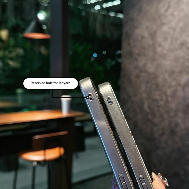 For iPhone 17 Pro Magnetic Case Marble Pattern Shockproof TPU + PC Phone Cover Compatible with Magsafe - Black