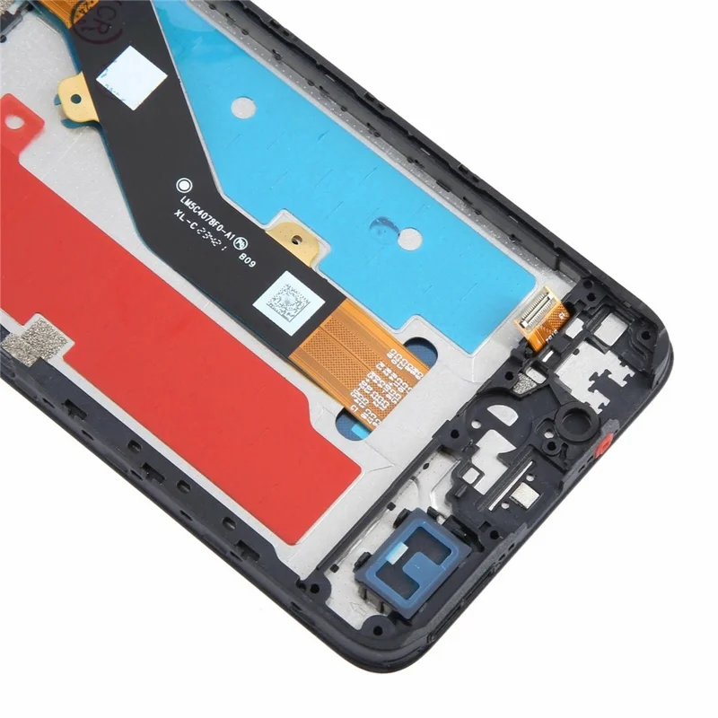 Für ZTE Blade A34 OEM Grade S LCD-Bildschirm und Digitizer-Baugruppe + Rahmen (ohne Logo)