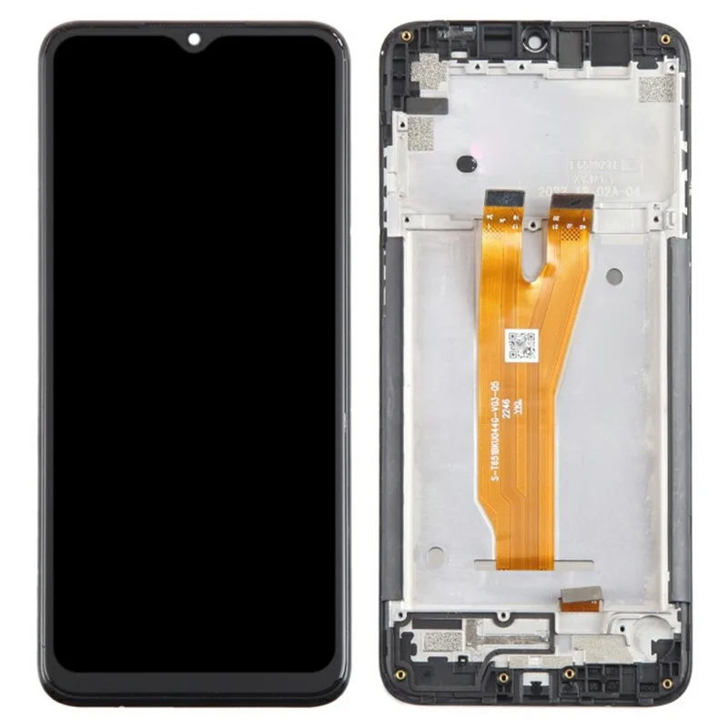 Für ZTE Blade A53 6,52 Zoll OEM Grade S LCD-Bildschirm und Digitizer-Baugruppe + Rahmen (ohne Logo)