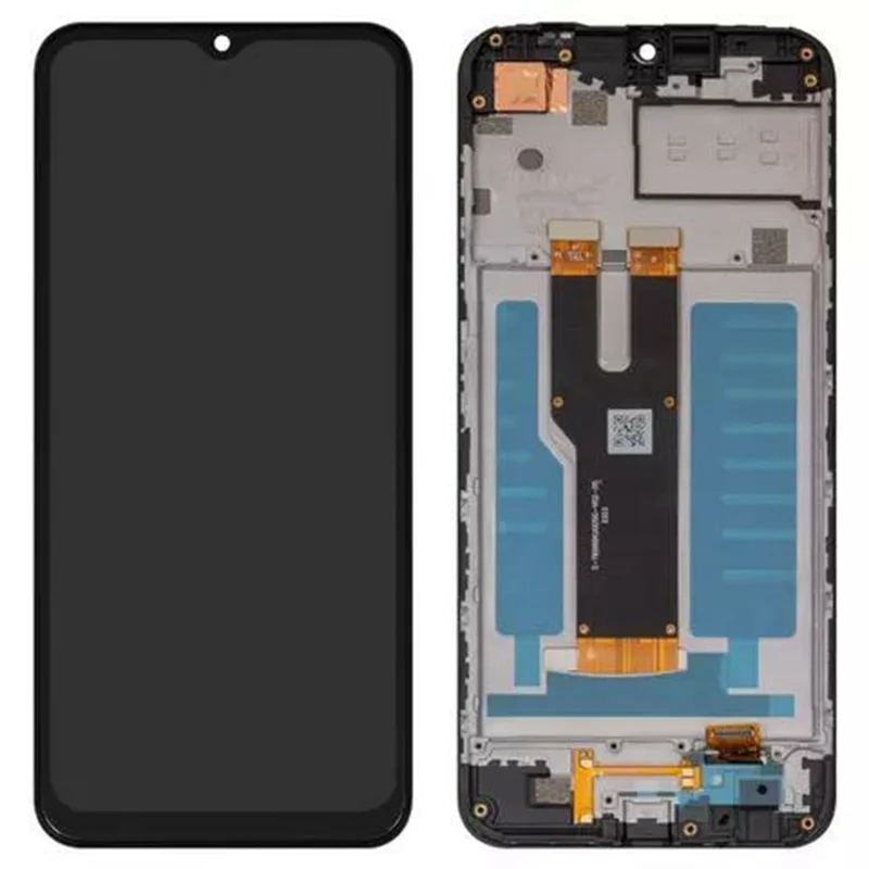 Für ZTE Blade A73 / Blade V50 Smart 6,6-Zoll-OEM-Grade-S-LCD-Bildschirm und Digitizer-Baugruppe + Rahmen (ohne Logo)