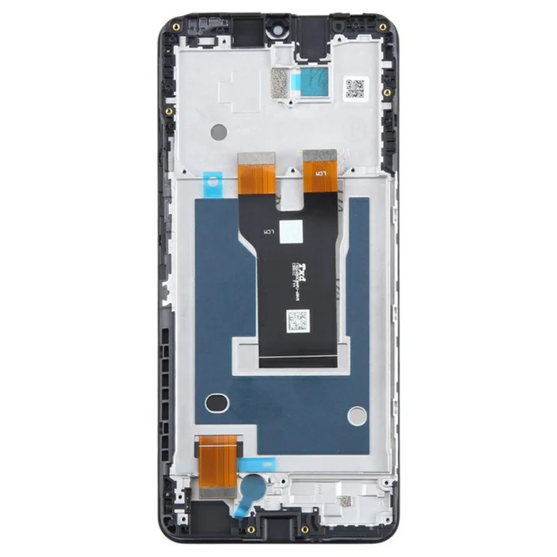 Für ZTE Blade A73 5G 6,52-Zoll OEM-Grad-S-LCD-Bildschirm und Digitizer-Baugruppe + Rahmen (ohne Logo)